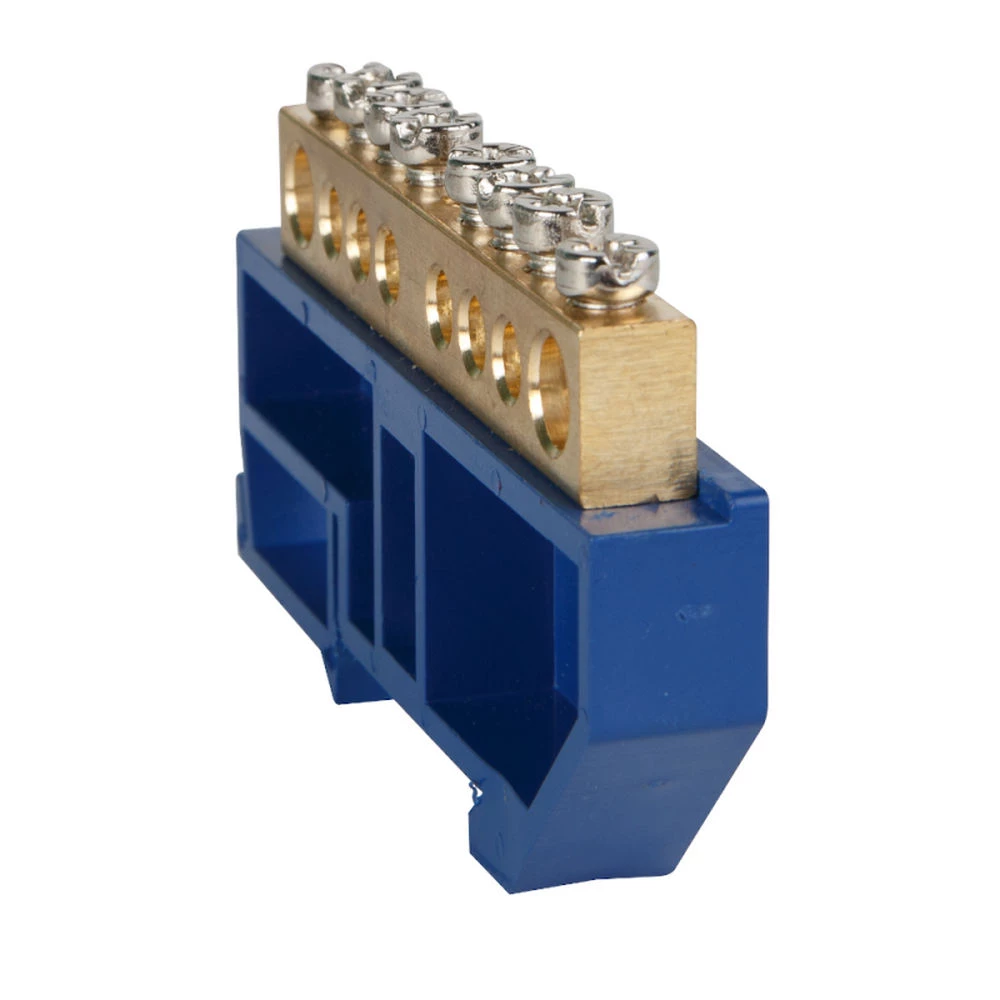 Шина нулевая КЭАЗ OptiKit BB-D-PE-DIN-16-6х9, корпус - латунь 277843