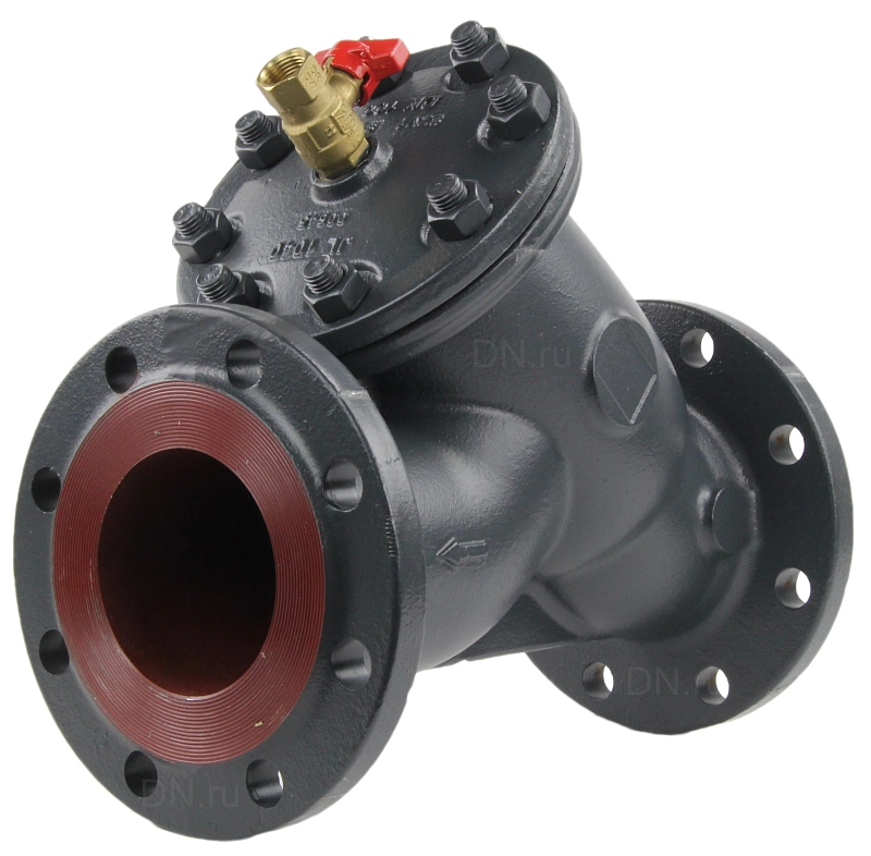 Фильтр сетчатый чугунный Danfoss FVF Ду250 Ру16 с дренажным краном фланцевый 065B7738